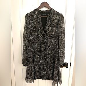 Saloni Leopard Dress